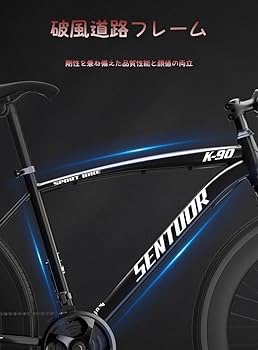 自転車 Amazon | Dazzixクロスバイク24/26インチエアロロードバイク